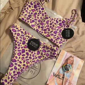 Cheetah High Wasited Moana Bikini